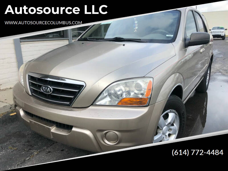 2008 Kia Sorento for sale at Autosource LLC in Columbus OH