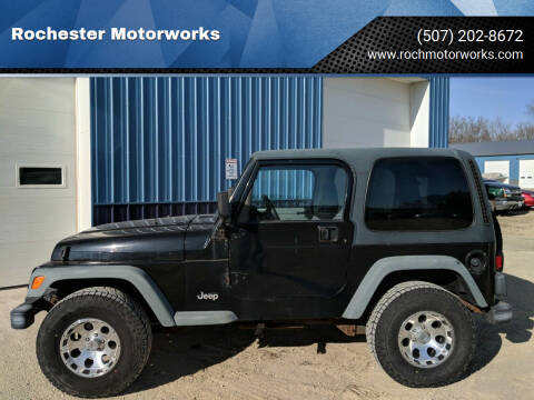 1998 Jeep Wrangler for sale at Rochester Motorworks in Rochester MN
