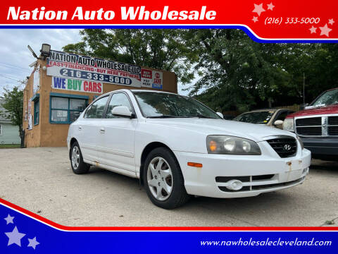 2004 Hyundai Elantra for sale at Nation Auto Wholesale in Cleveland OH