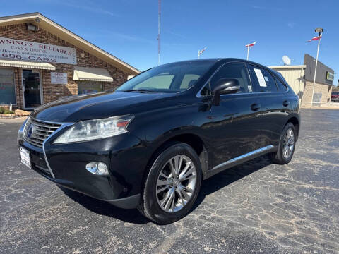 2013 Lexus RX 450h for sale at Browning's Reliable Cars & Trucks in Wichita Falls TX