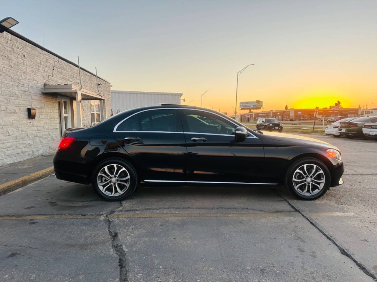 2015 Mercedes-Benz C-Class for sale at Atlas Auto Sales LLC in Lincoln, NE