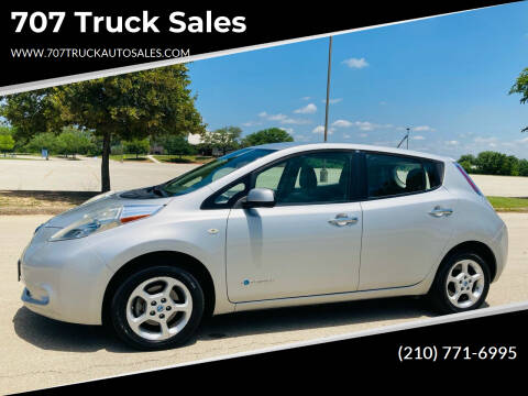 2011 Nissan LEAF for sale at BRACKEN MOTORS in San Antonio TX