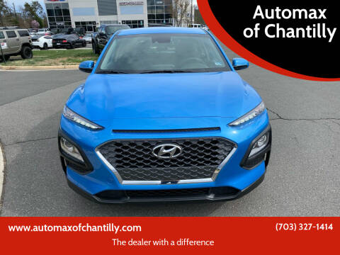 2020 Hyundai Kona for sale at Automax of Chantilly in Chantilly VA