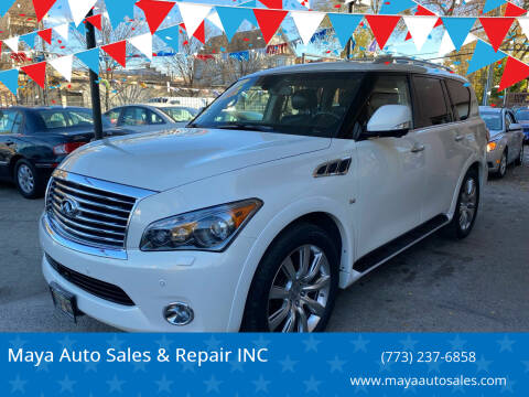 2014 Infiniti QX80 for sale at Maya Auto Sales & Repair INC in Chicago IL