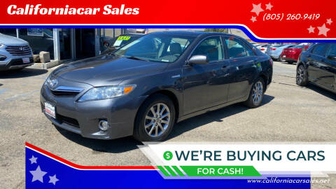 2011 Toyota Camry Hybrid for sale at Californiacar Sales in Santa Maria CA