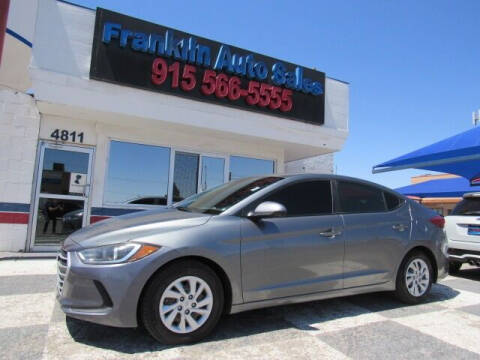 2017 Hyundai Elantra for sale at Franklin Auto Sales in El Paso TX