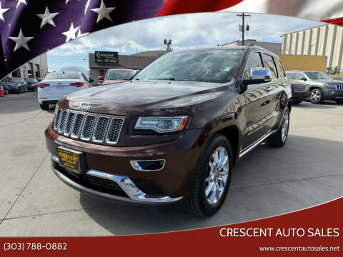 2014 Jeep Grand Cherokee for sale at CRESCENT AUTO SALES in Denver CO