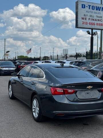 2018 Chevrolet Malibu for sale at D TOWN AUTO SALES LLC in Detroit, MI