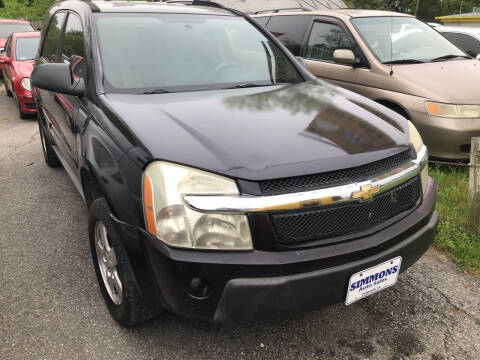 2007 Chevrolet Equinox for sale at Simmons Auto Sales in Denison TX