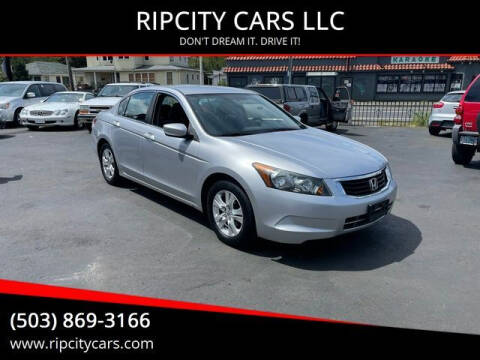 2010 Honda Accord for sale at RIPCITY CARS LLC in Portland OR