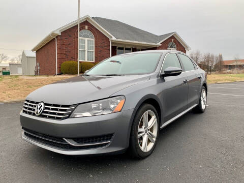 2014 Volkswagen Passat for sale at HillView Motors in Shepherdsville KY