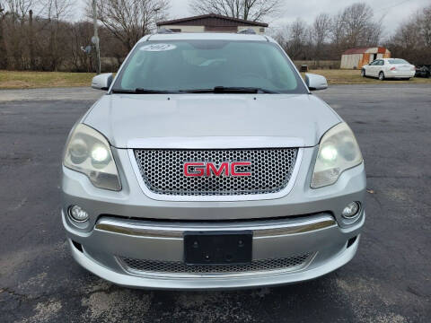 2012 GMC Acadia for sale at Knauff & Sons Motor Sales in New Vienna OH