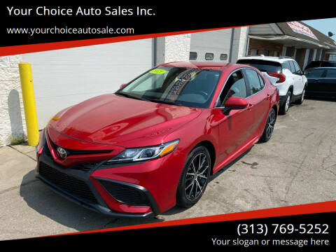2021 Toyota Camry for sale at Your Choice Auto Sales Inc. in Dearborn MI