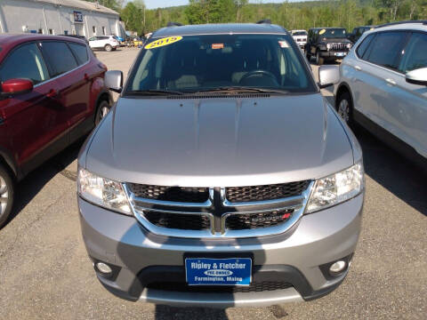 2015 Dodge Journey for sale at Ripley & Fletcher Pre-Owned Sales & Service in Farmington ME