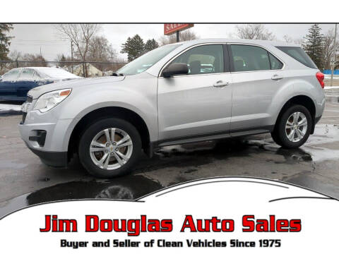2012 Chevrolet Equinox for sale at Jim Douglas Auto Sales in Pontiac MI