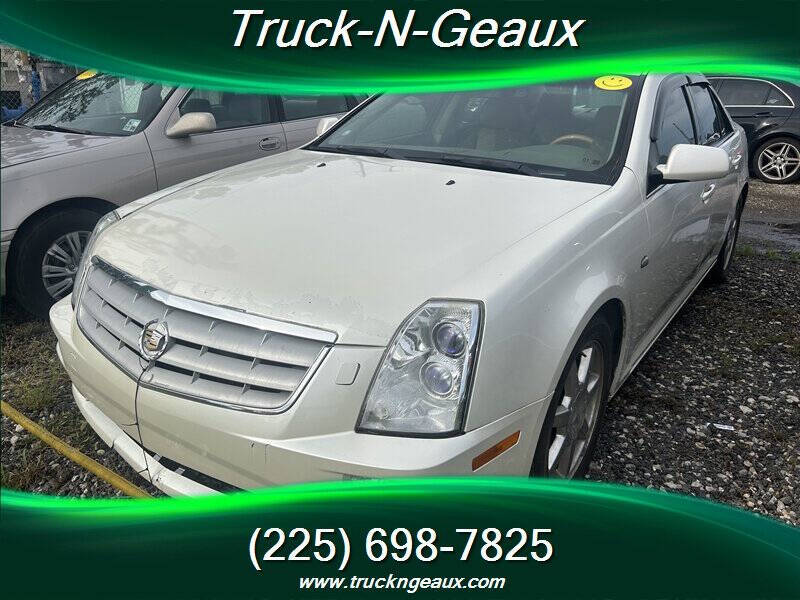 White 2005 Cadillac STS Base 2