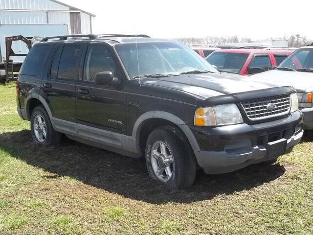 Black 2002 Ford Explorer XLT 4dr XLT 4WD SUV 1