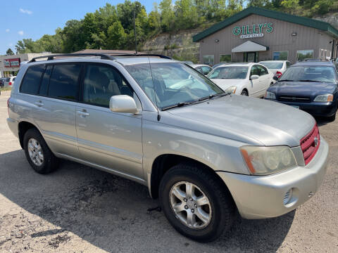 2001 Toyota Highlander for sale at Gilly's Auto Sales in Rochester MN