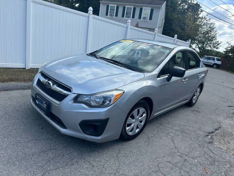 2013 Subaru Impreza for sale at MOTORS EAST in Cumberland RI