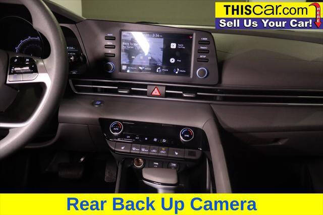 2023 Hyundai Elantra Hybrid Blue