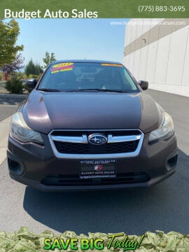 2013 Subaru Impreza for sale at Budget Auto Sales in Carson City NV