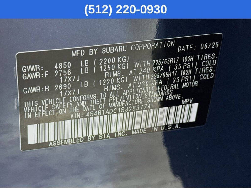 2025 Subaru Outback Premium