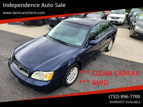 2004 Subaru Legacy for sale at Independence Auto Sale in Bordentown NJ
