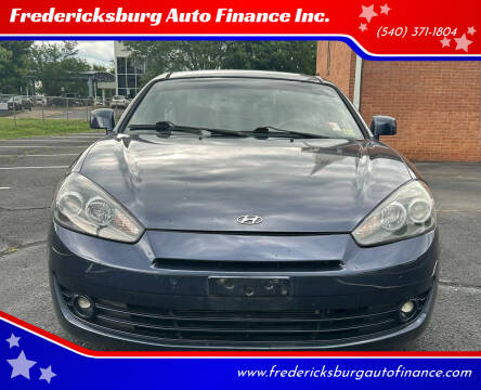 2008 Hyundai Tiburon for sale at Fredericksburg Auto Finance Inc. in Fredericksburg VA