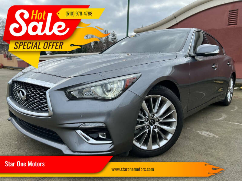 2021 Infiniti Q50 for sale at Star One Motors in Hayward CA