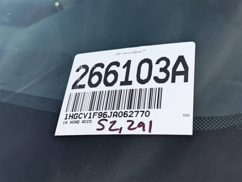 2018 Honda Accord Touring