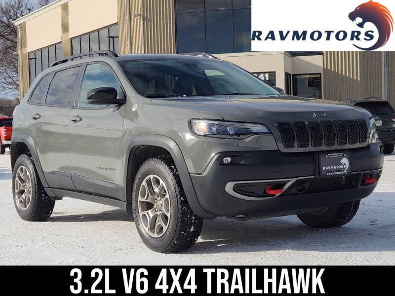 2022 Jeep Cherokee for sale at RAVMOTORS - CRYSTAL in Crystal MN