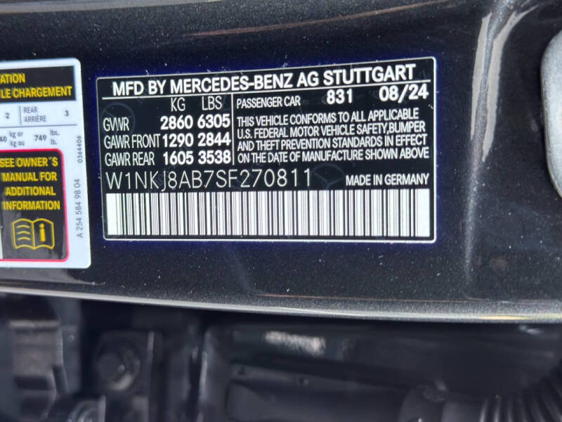 2025 Mercedes-Benz GLC AMG GLC 63 S E Performance