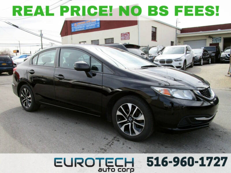 2013 Honda Civic for sale at EUROTECH AUTO CORP in Island Park NY