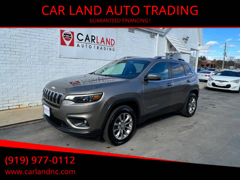 2019 Jeep Cherokee for sale at CAR LAND  AUTO TRADING in Raleigh NC