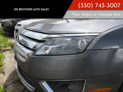 2011 Ford Fusion for sale at Six Brothers Mega Lot in Youngstown OH