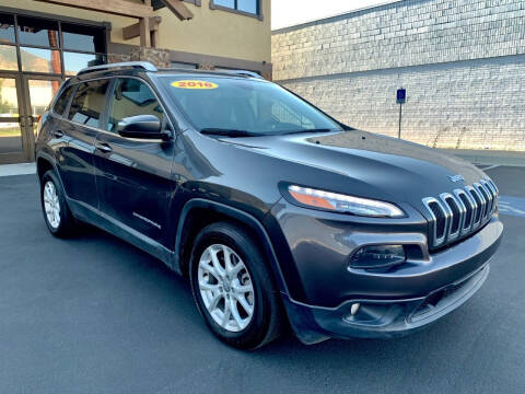 2016 Jeep Cherokee for sale at SR Prime Auto LLC in Orem UT