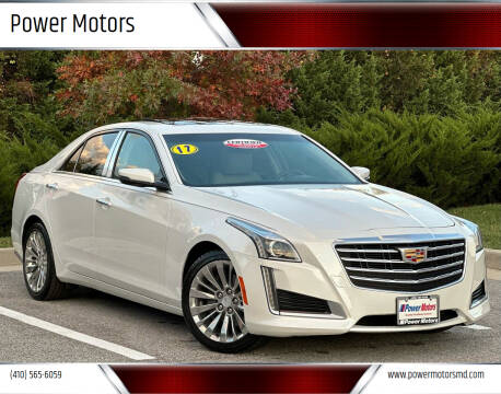 2017 Cadillac CTS for sale at Power Motors in Halethorpe MD