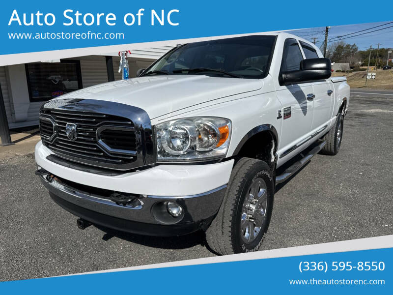 2007 Dodge Ram 2500 for sale at Auto Store of NC in Walnut Cove NC