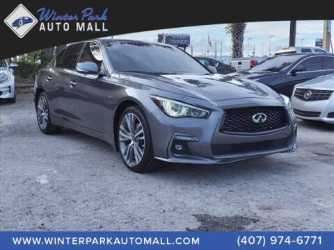 2018 Infiniti Q50 for sale at Winter Park Auto Mall in Orlando FL