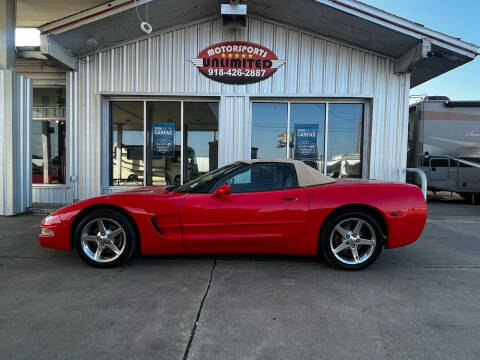 2002 Chevrolet Corvette for sale at Motorsports Unlimited in McAlester OK