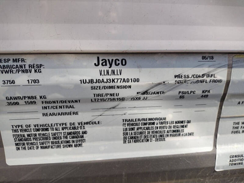 2019 Jayco JAY-FLIGHT SLX