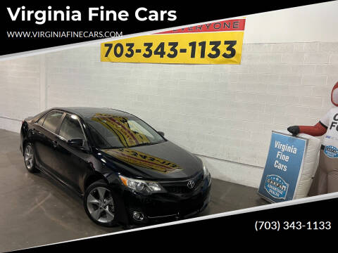 2014 Toyota Camry for sale at Virginia Fine Cars in Chantilly VA