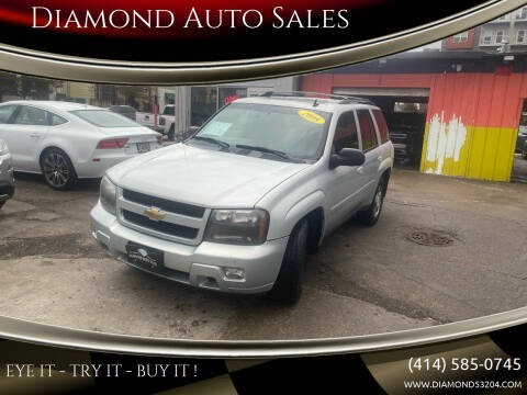 2008 Chevrolet TrailBlazer for sale at DIAMOND AUTO SALES LLC in Milwaukee WI