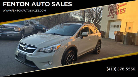 2014 Subaru XV Crosstrek for sale at FENTON AUTO SALES in Westfield MA