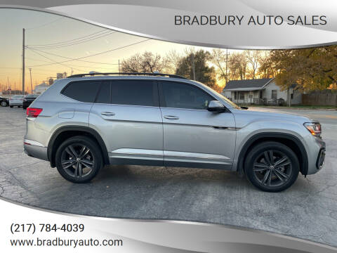2021 Volkswagen Atlas for sale at BRADBURY AUTO SALES in Gibson City IL