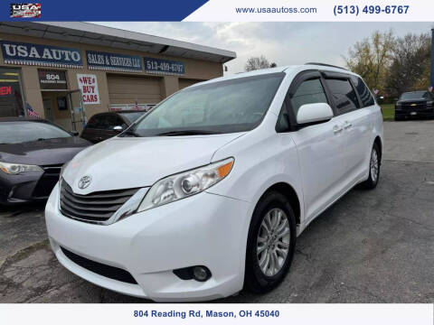 2013 Toyota Sienna for sale at USA Auto Sales & Services, LLC in Mason OH