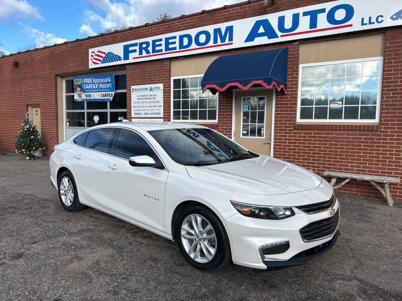 2016 Chevrolet Malibu for sale at FREEDOM AUTO LLC in Wilkesboro NC