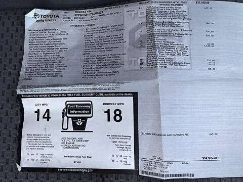 2007 Toyota Tundra SR5