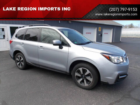 2017 Subaru Forester for sale at LAKE REGION IMPORTS INC in Westbrook ME