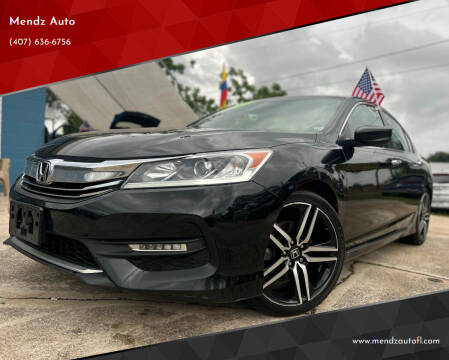 2017 Honda Accord for sale at Mendz Auto in Orlando FL